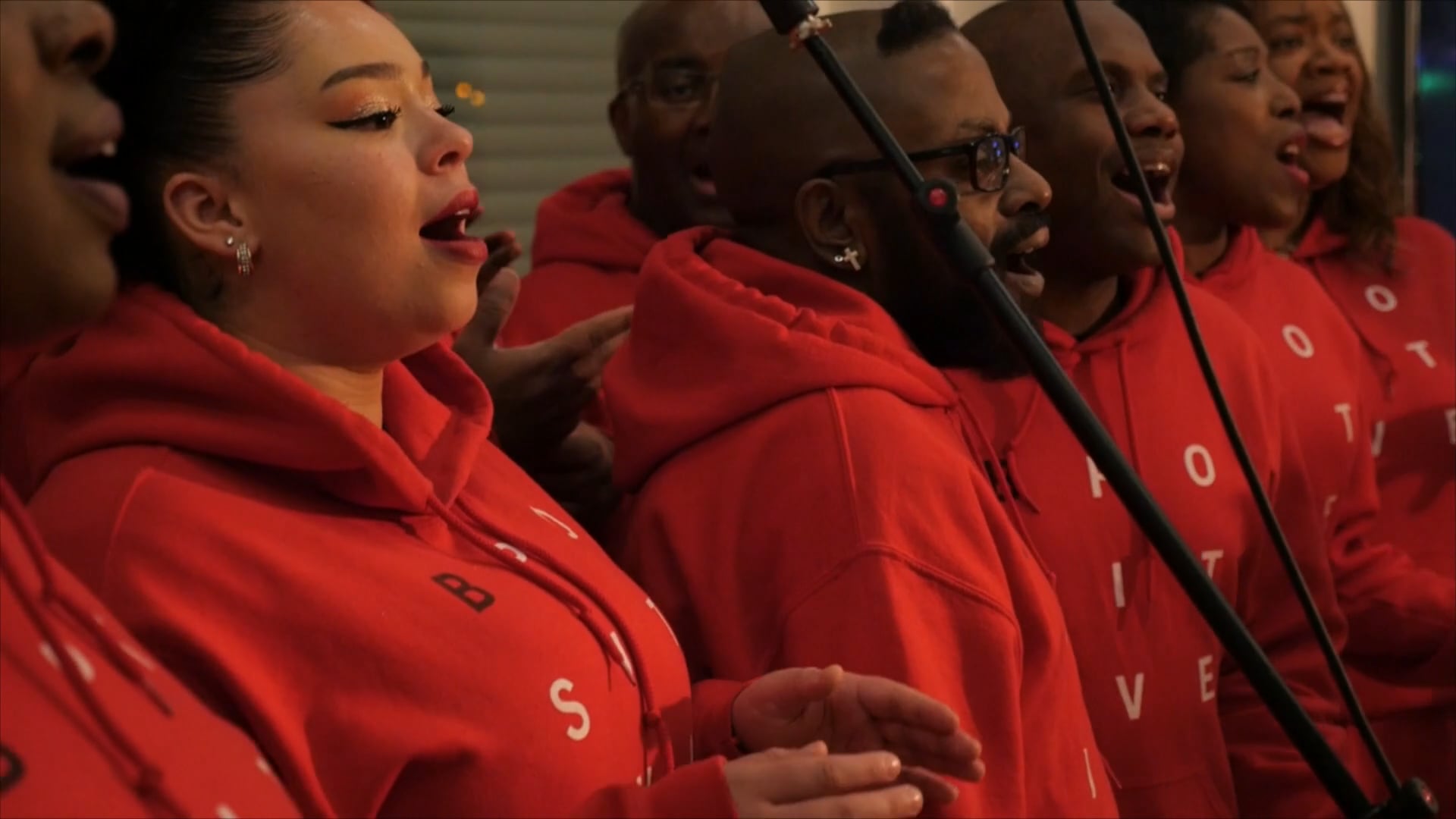 "Rise Up" The B Positive Choir, HCC Christmas Party