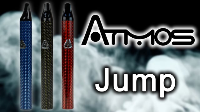 Портативний вапорайзер Atmos Jump Vaporizer Kit Carbon Red (Атмос Джапм Карбон ред)