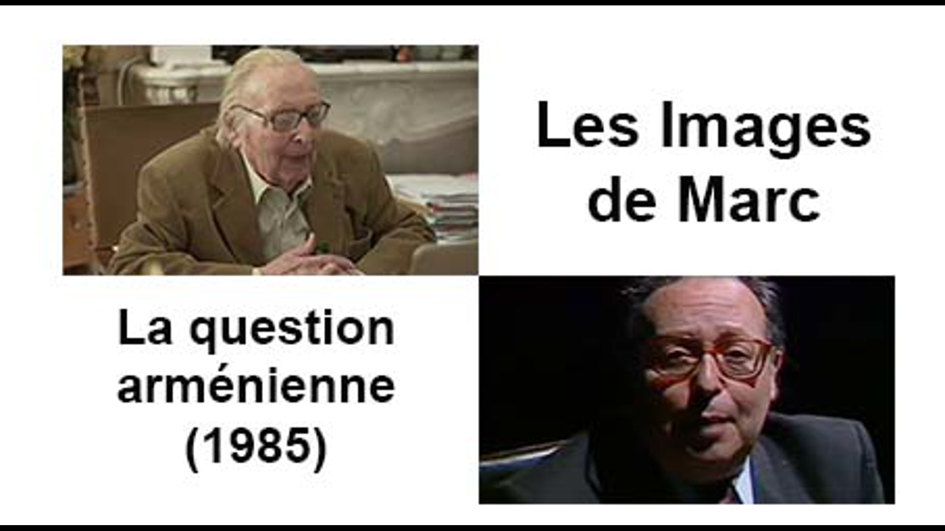 La question arménienne (1985)