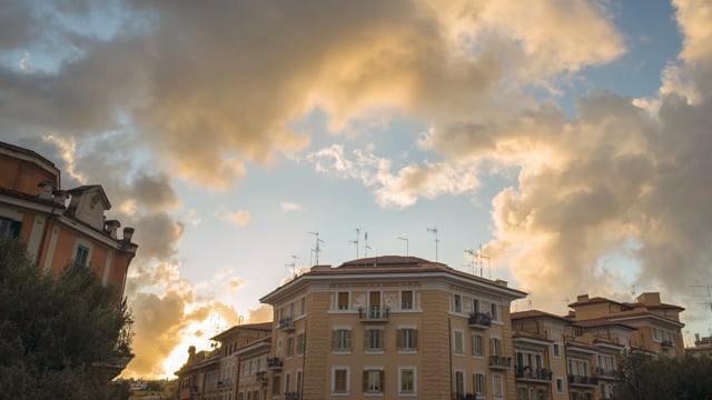 Sunset Out My Window Timelapse