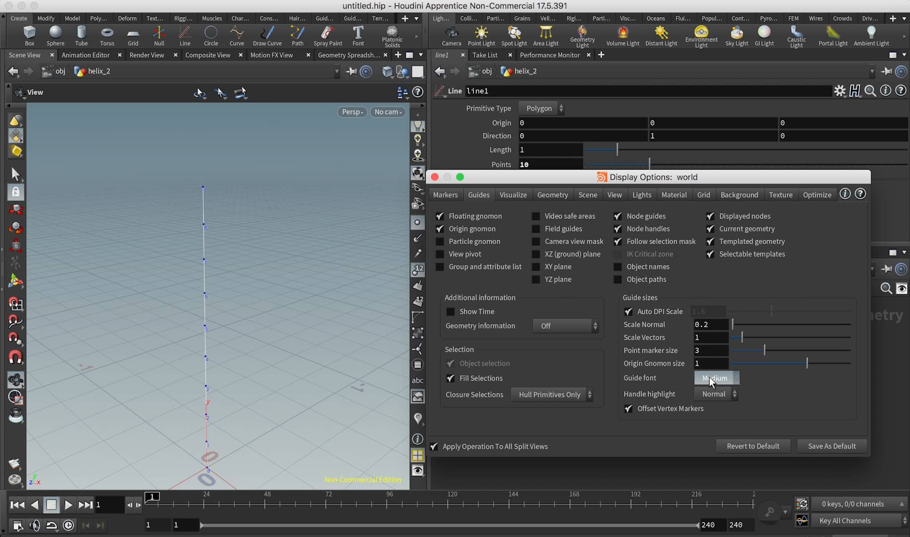 HLLM01 - Houdini Low-level Mograph: Helix Tutorial on Vimeo