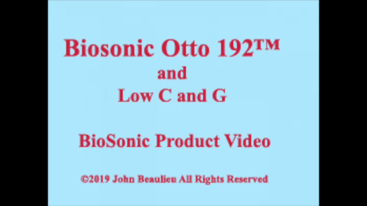 The G Fork (192hz) Weighted – Biosonics