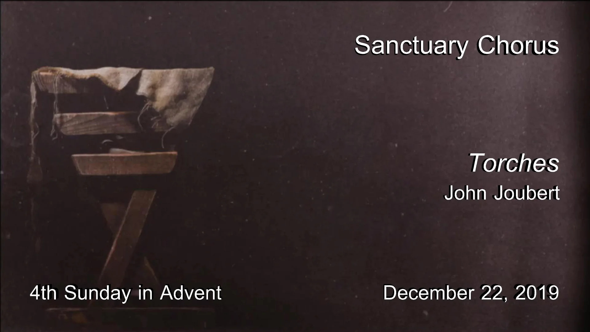 Torches John Joubert on Vimeo