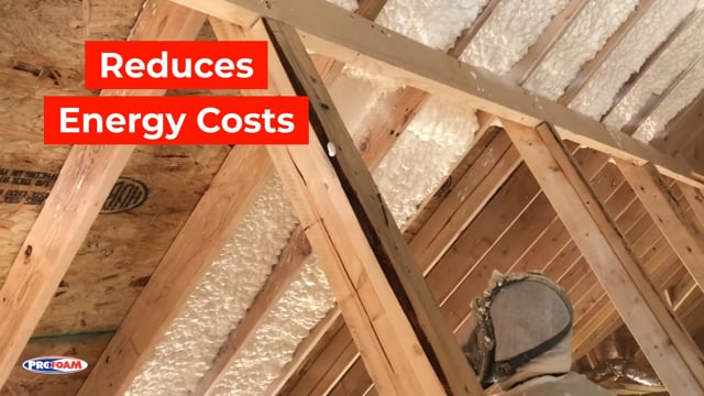 Attic Insulation with Spray Foam