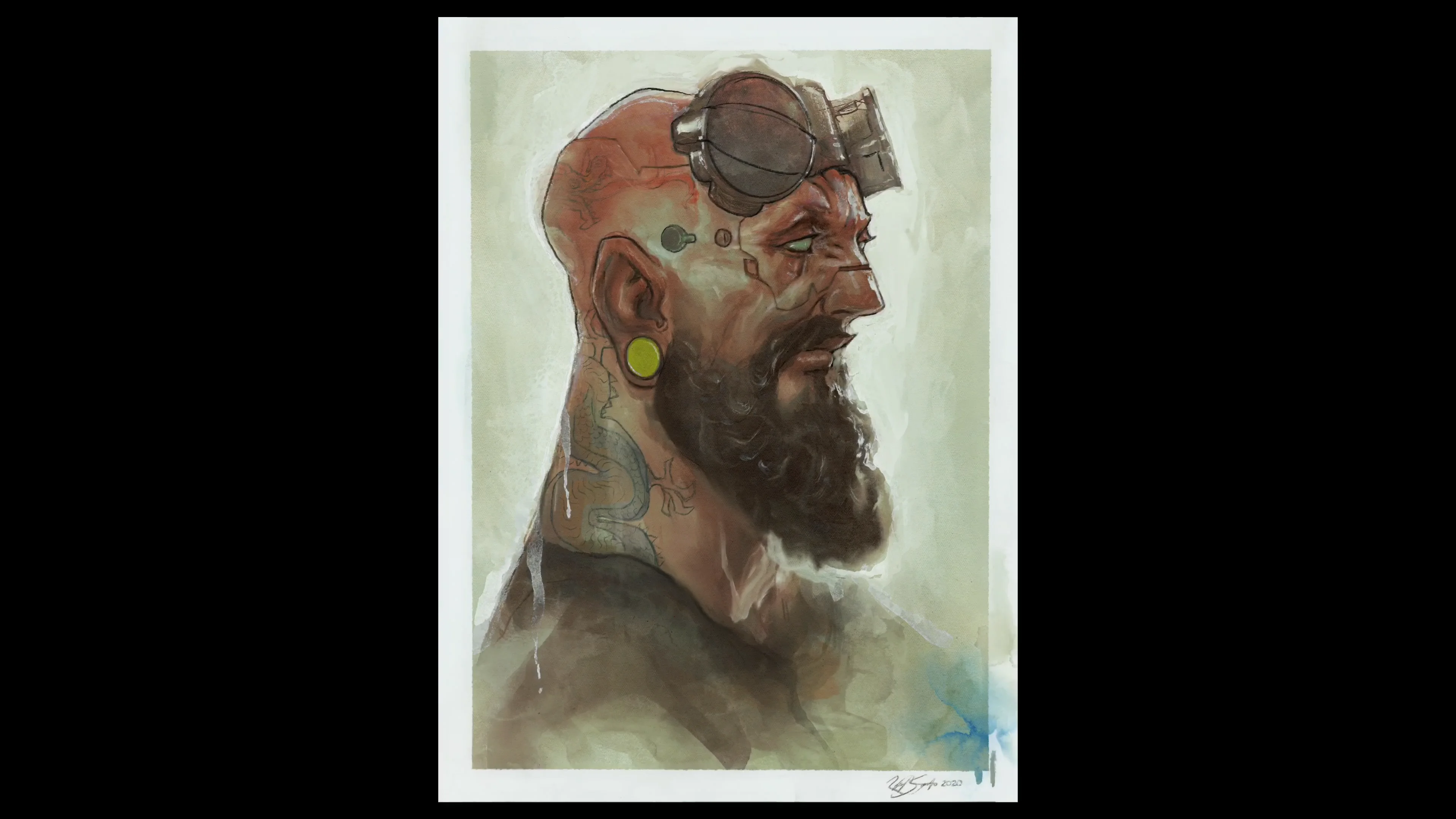 The Mechanic | MaxPacks + Procreate