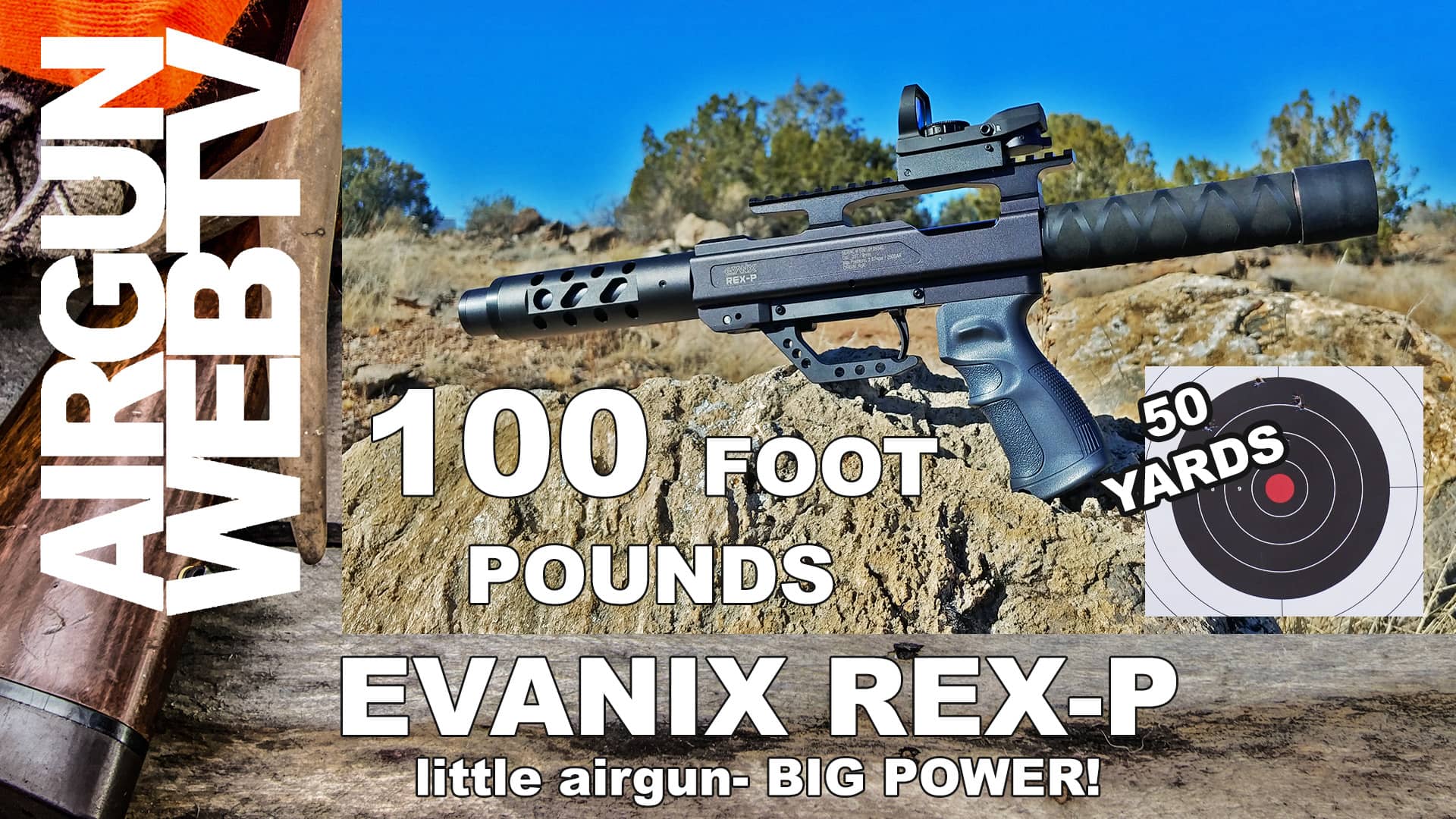 Evanix REX-P .35 CAL Pistol That Packs A PUNCH! on Vimeo