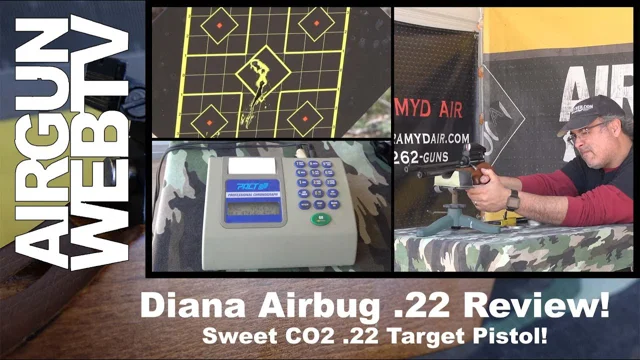 Diana Airbug CO2 pistol - My test and review - AirGhandi