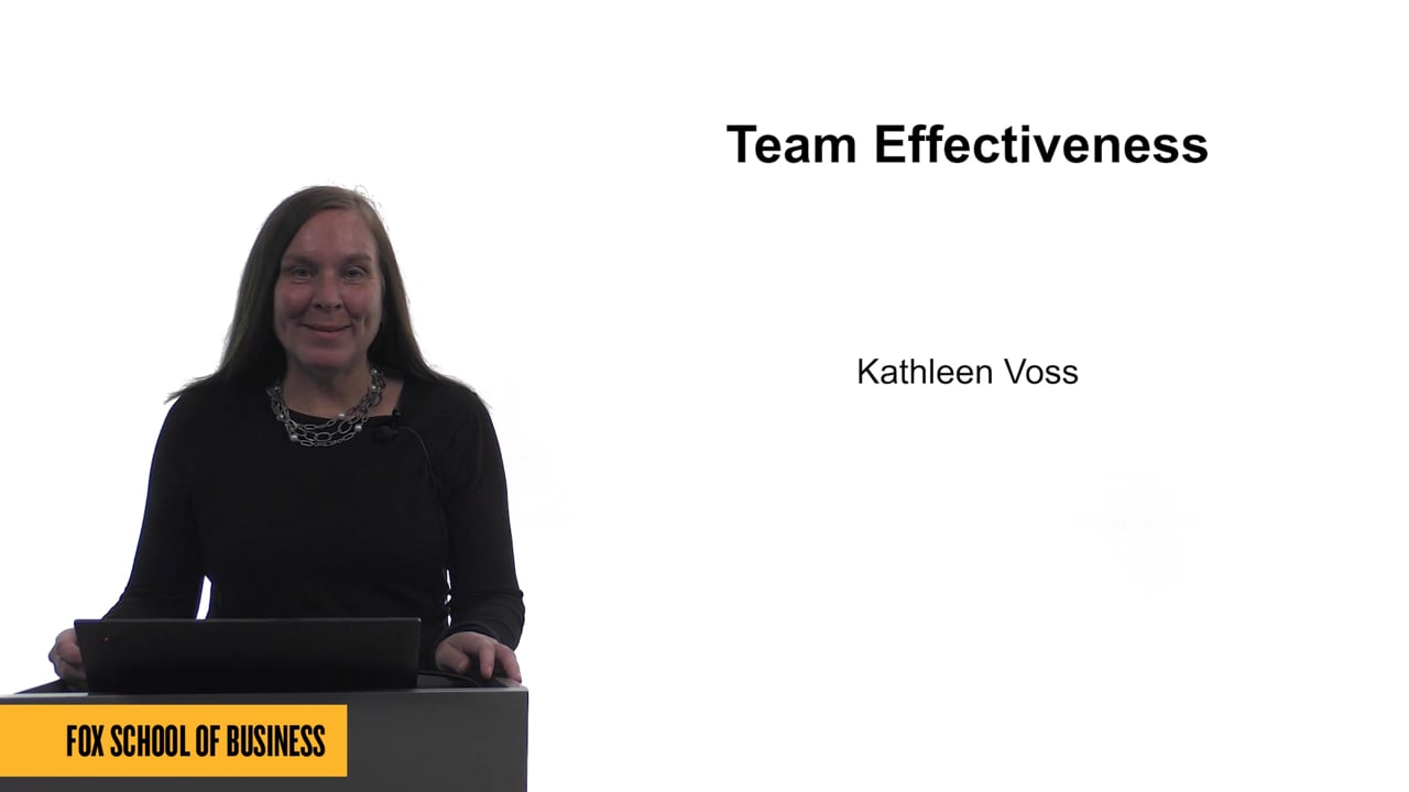 Team Effectiveness