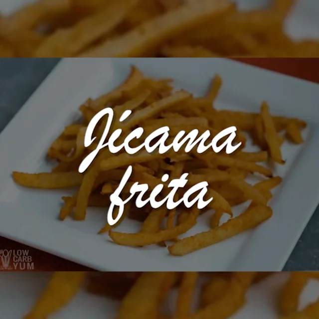 recetas de papas fritas con jicama