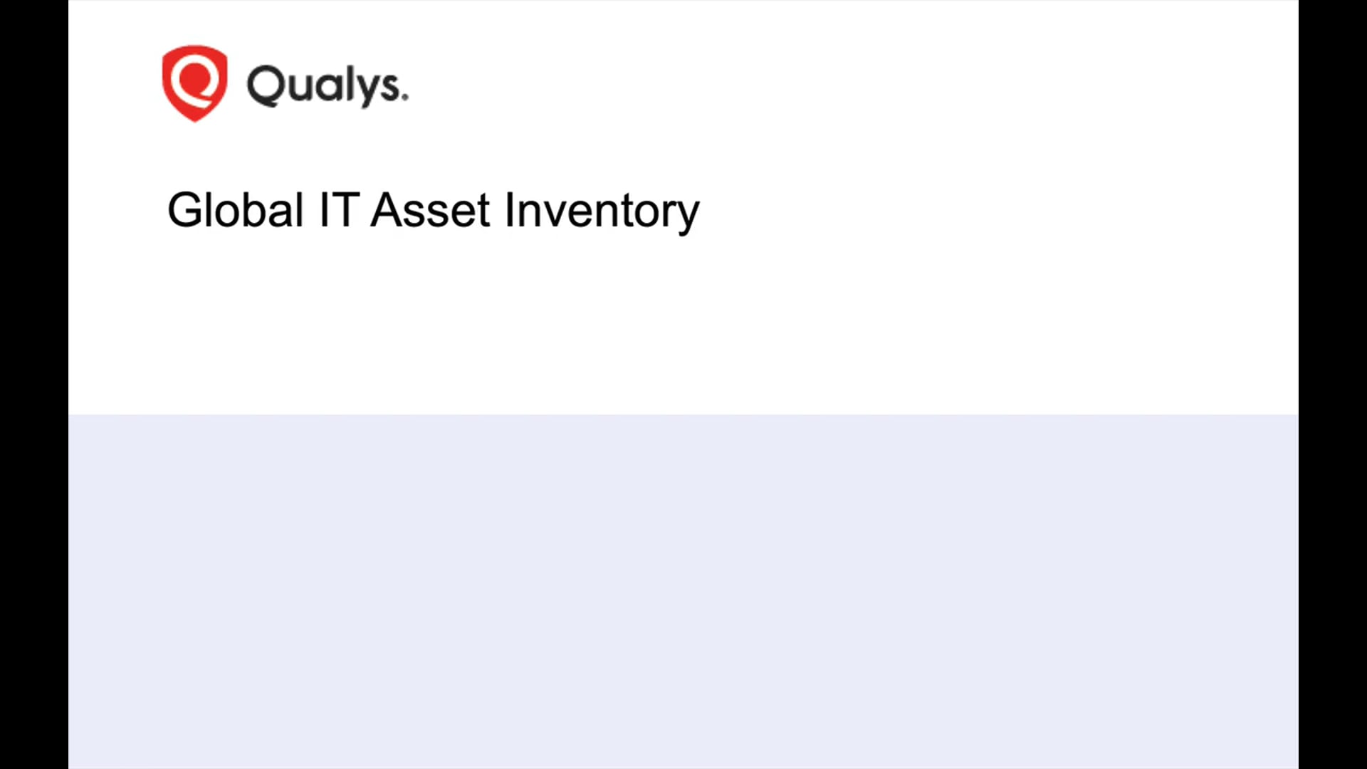 Introduction to Global IT Asset Inventory