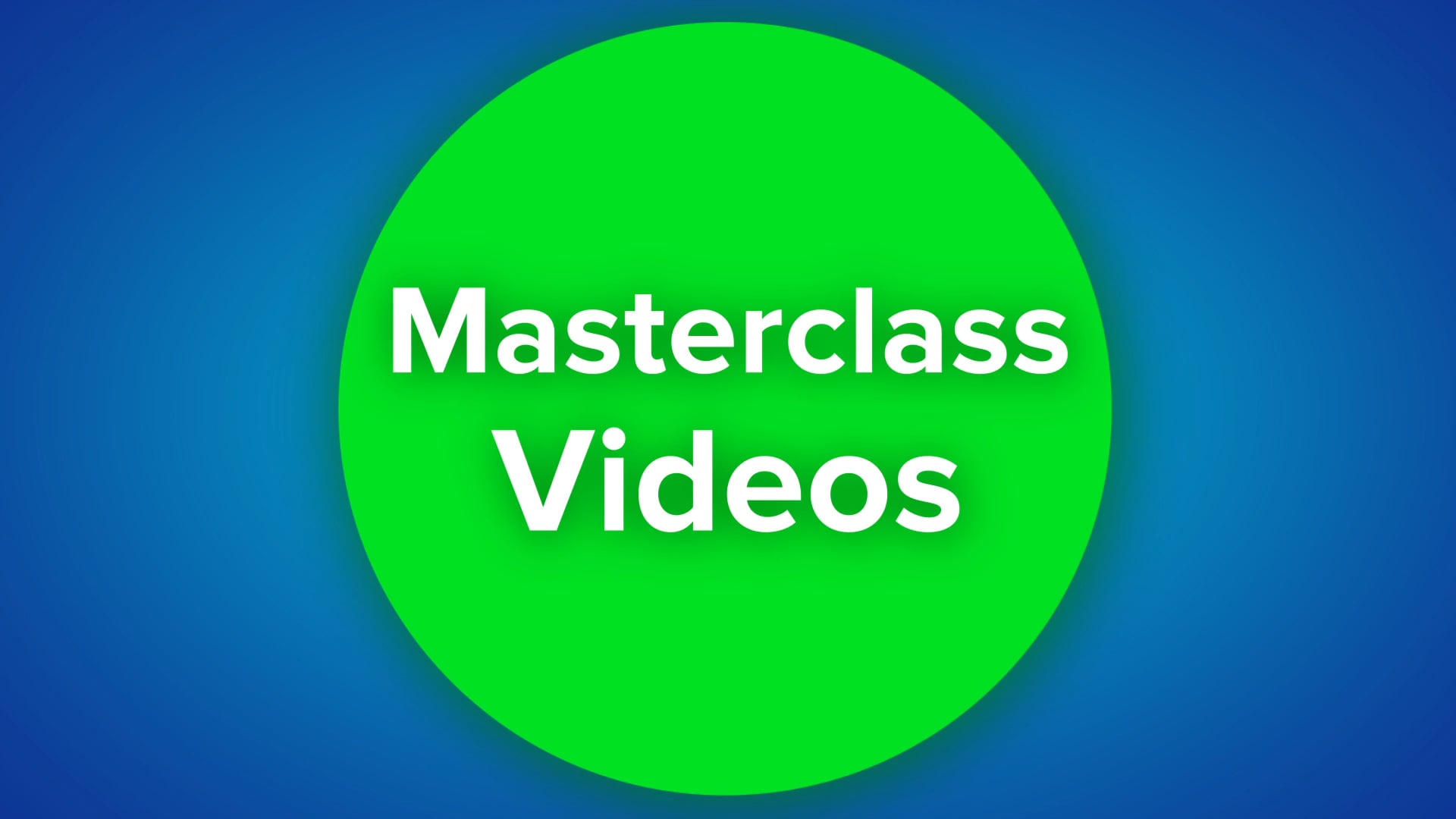 Masterclass Trailer V2 on Vimeo