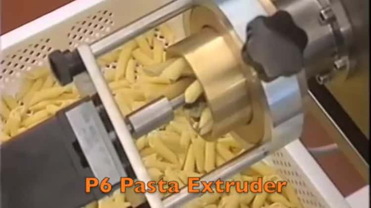 Making Fresh Pasta on P3 Pasta Extruder 