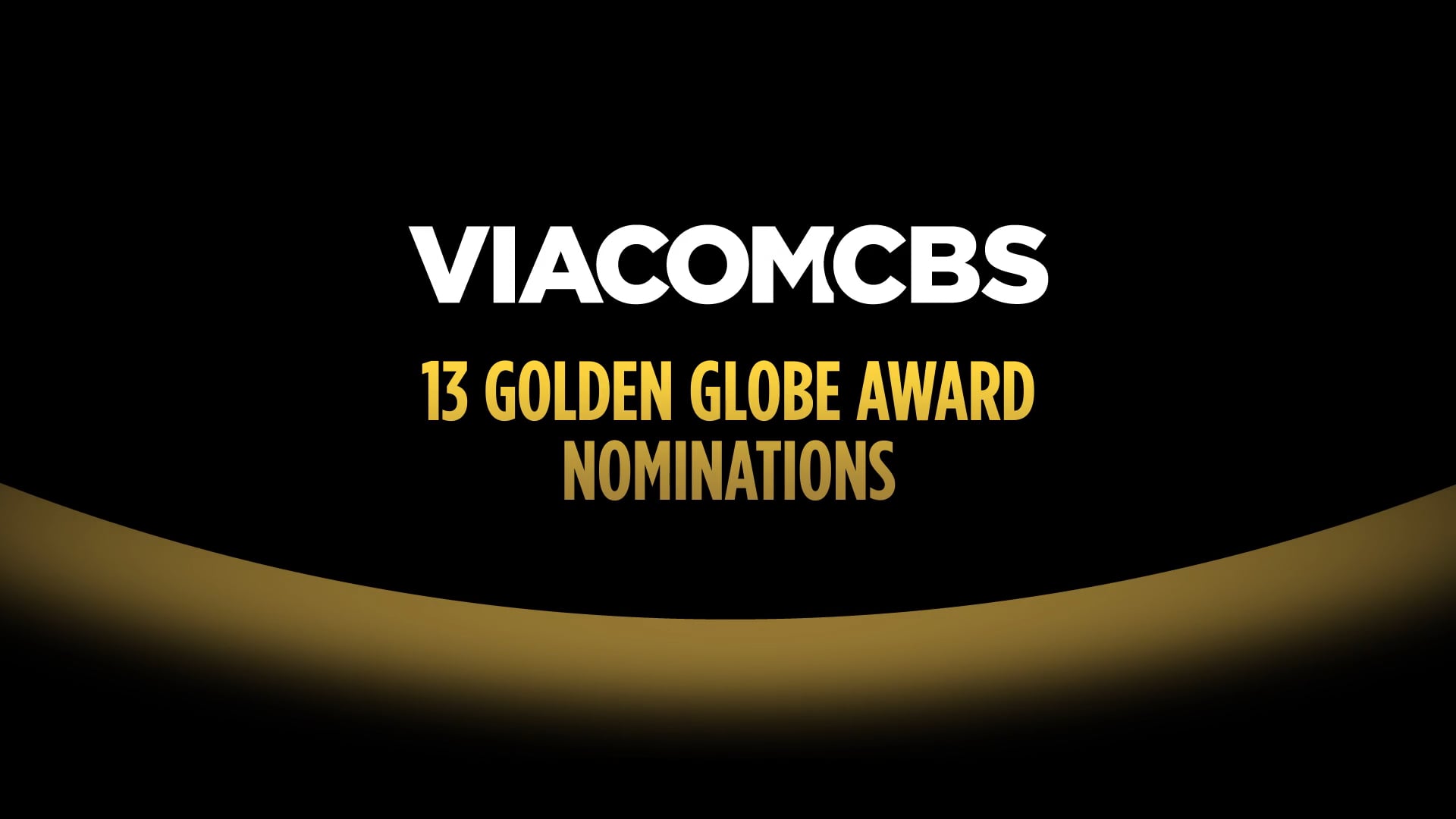 ViacomCBS Golden Globe Nominations Promo