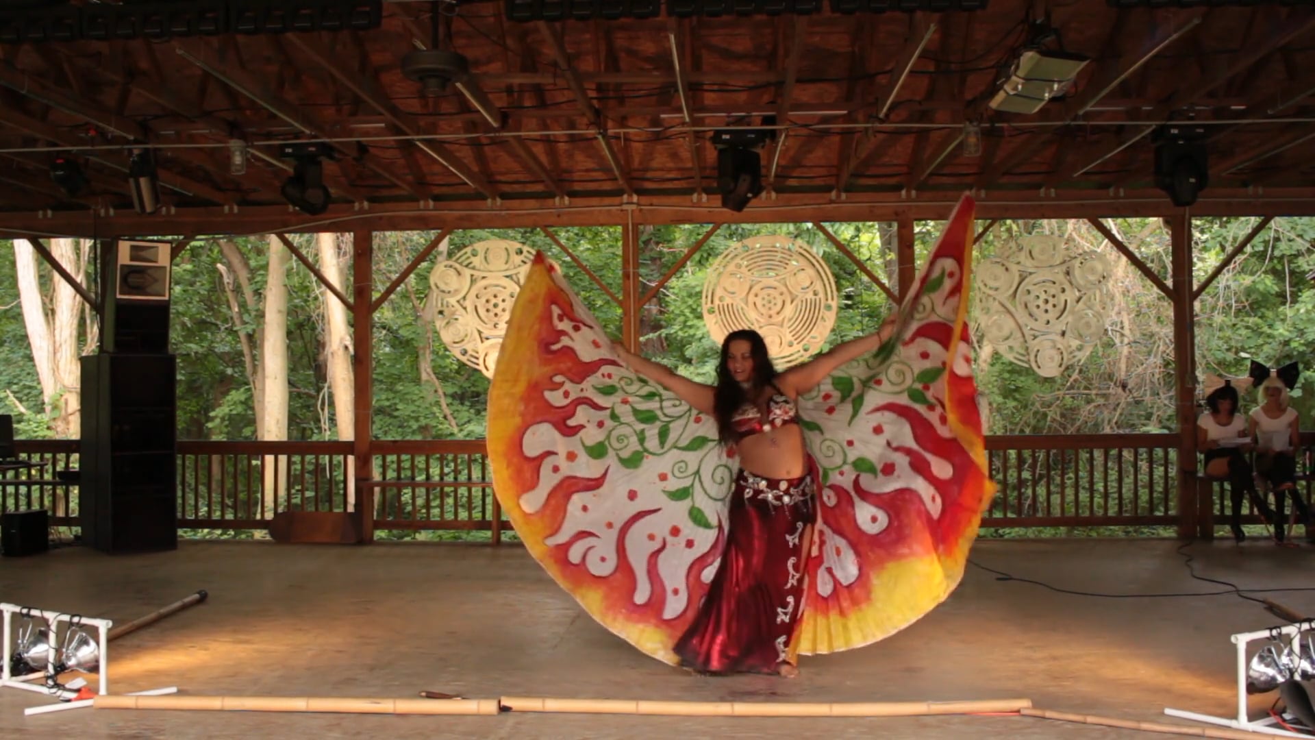 Promotional video thumbnail 12 for Fire Bellydancer Lorenda