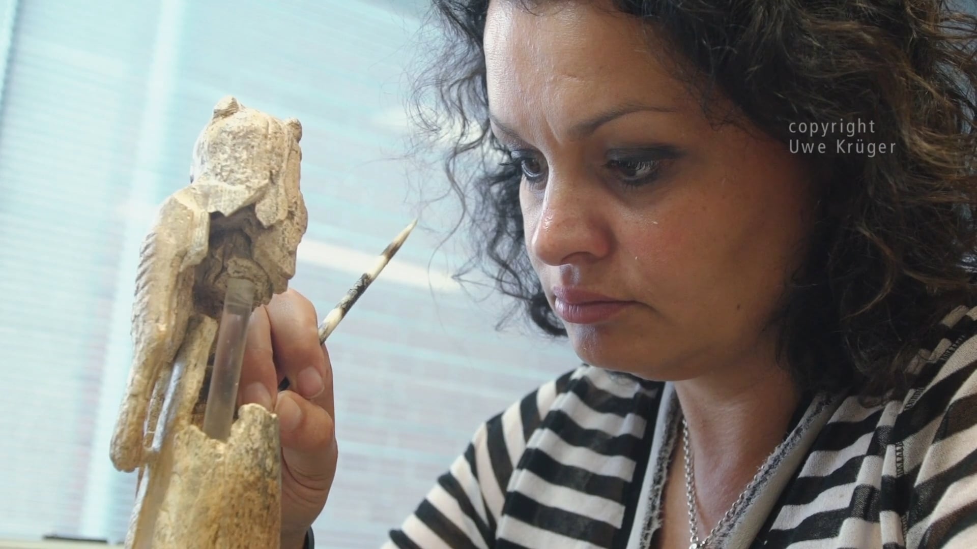 Die Restaurierung des Löwenmenschen (Ausschnitte)