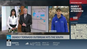 Alabama tornadoes with the Weather Channel