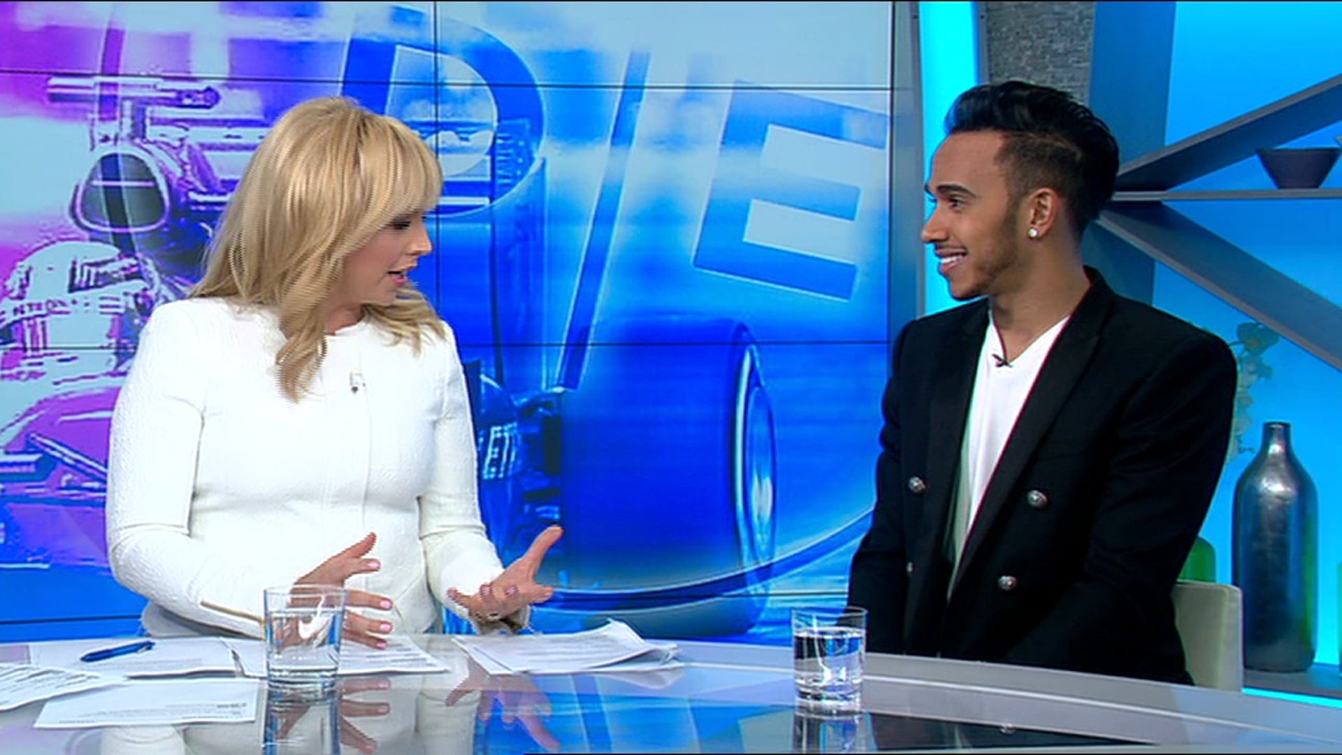 Lewis Hamilton segment The Daily Edition