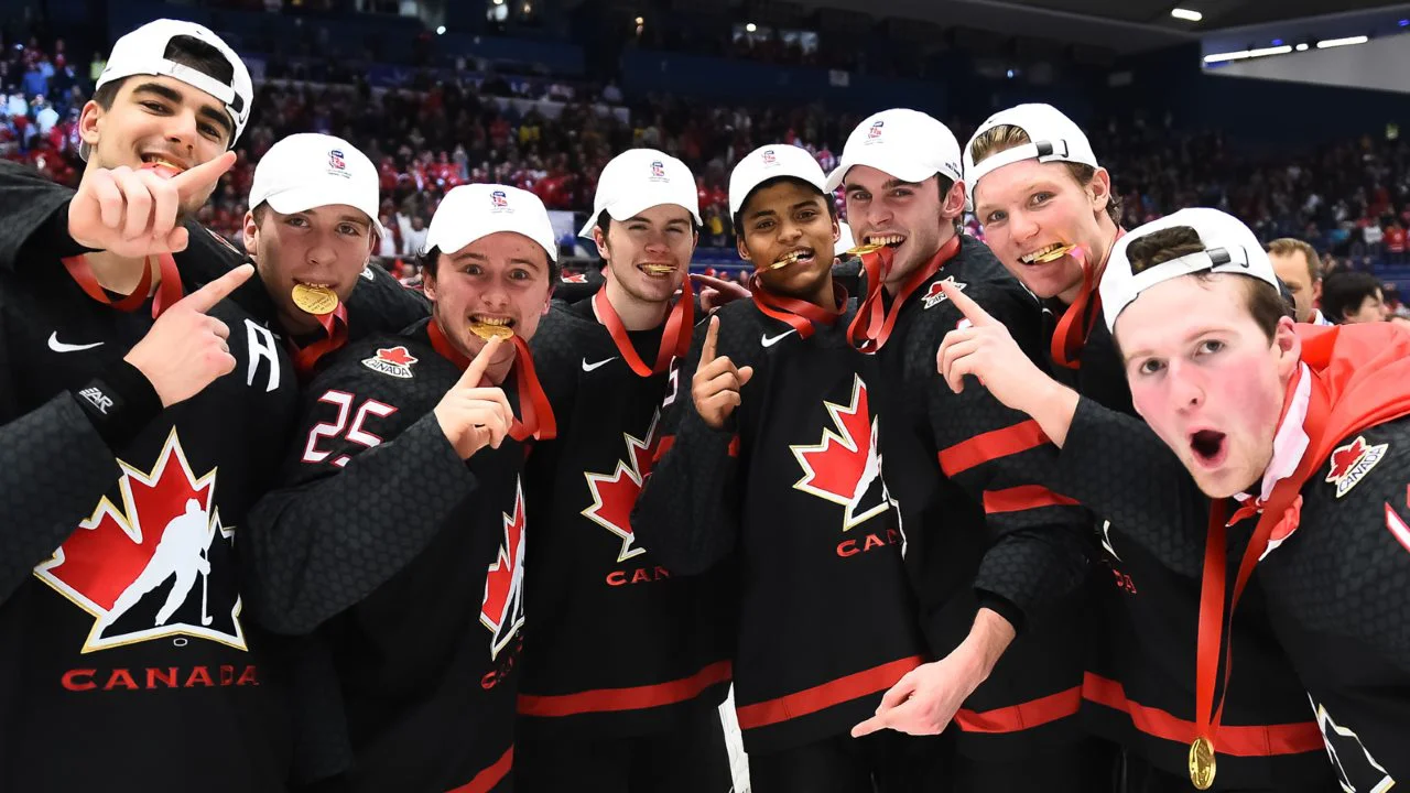 Gold medal game world juniors 2025 2020 time