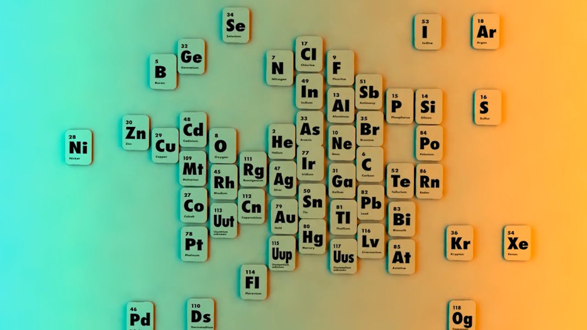 Alphabet Periodic Table