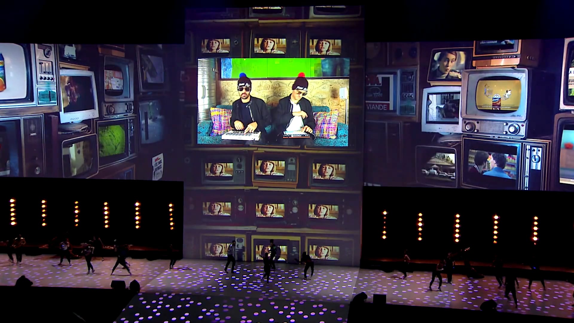 Extraits du spectacle des 50 ans des Mousquetaires