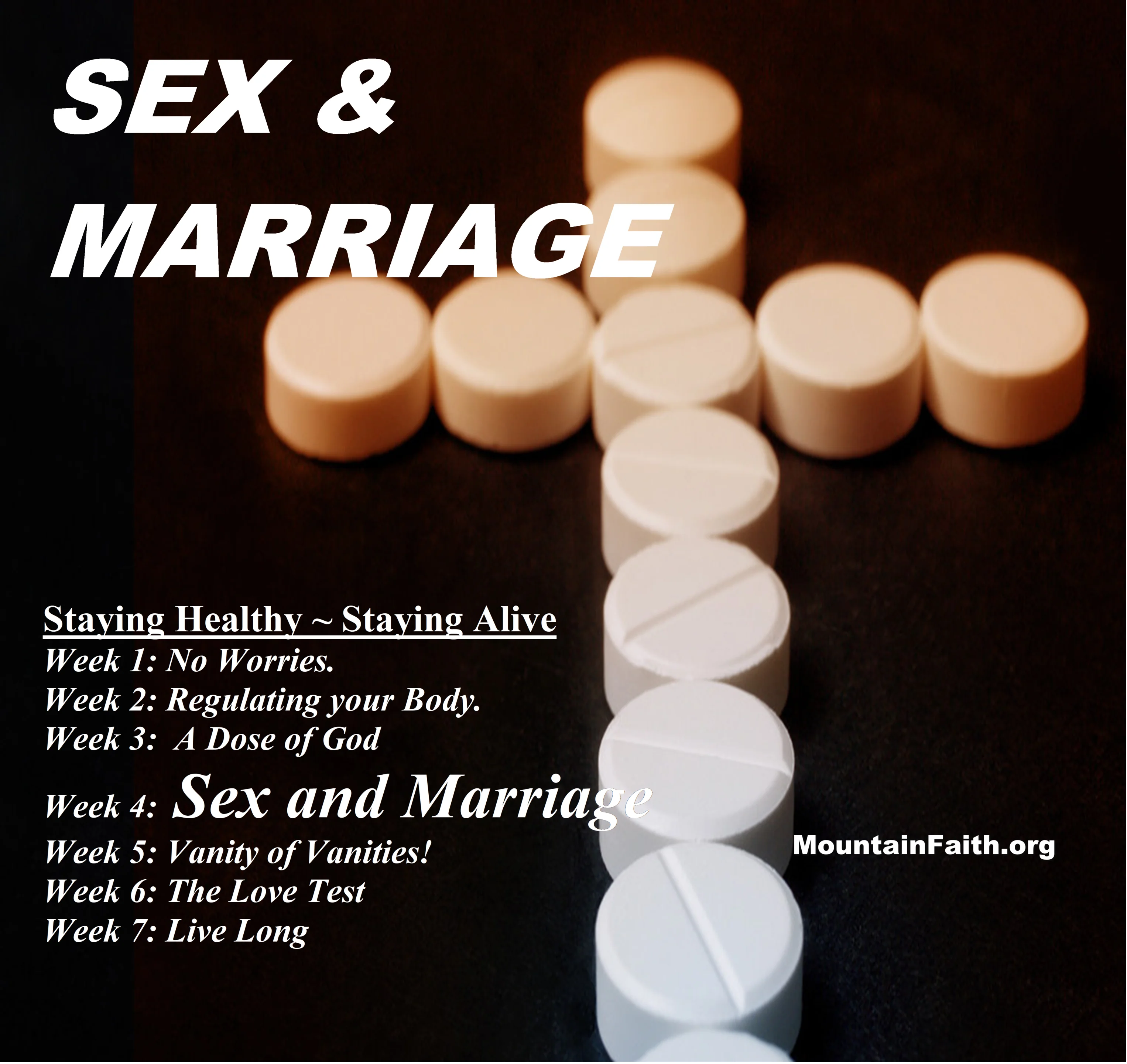 STAYING HEALTHY & STAYING ALIVE Part 4 - Sex & Marriage