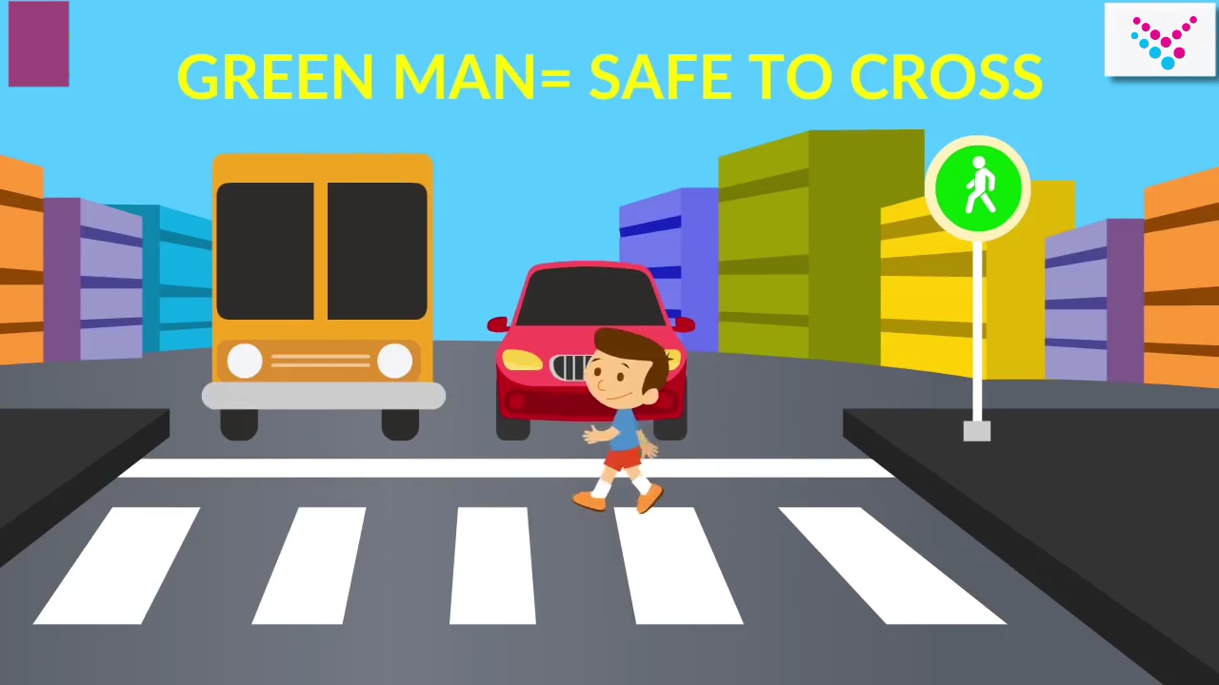8 Road Safety video __ Traffic Rules And Signs For Kids __ Kids ...