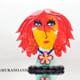 AZALEA Colorful female head sculpture video