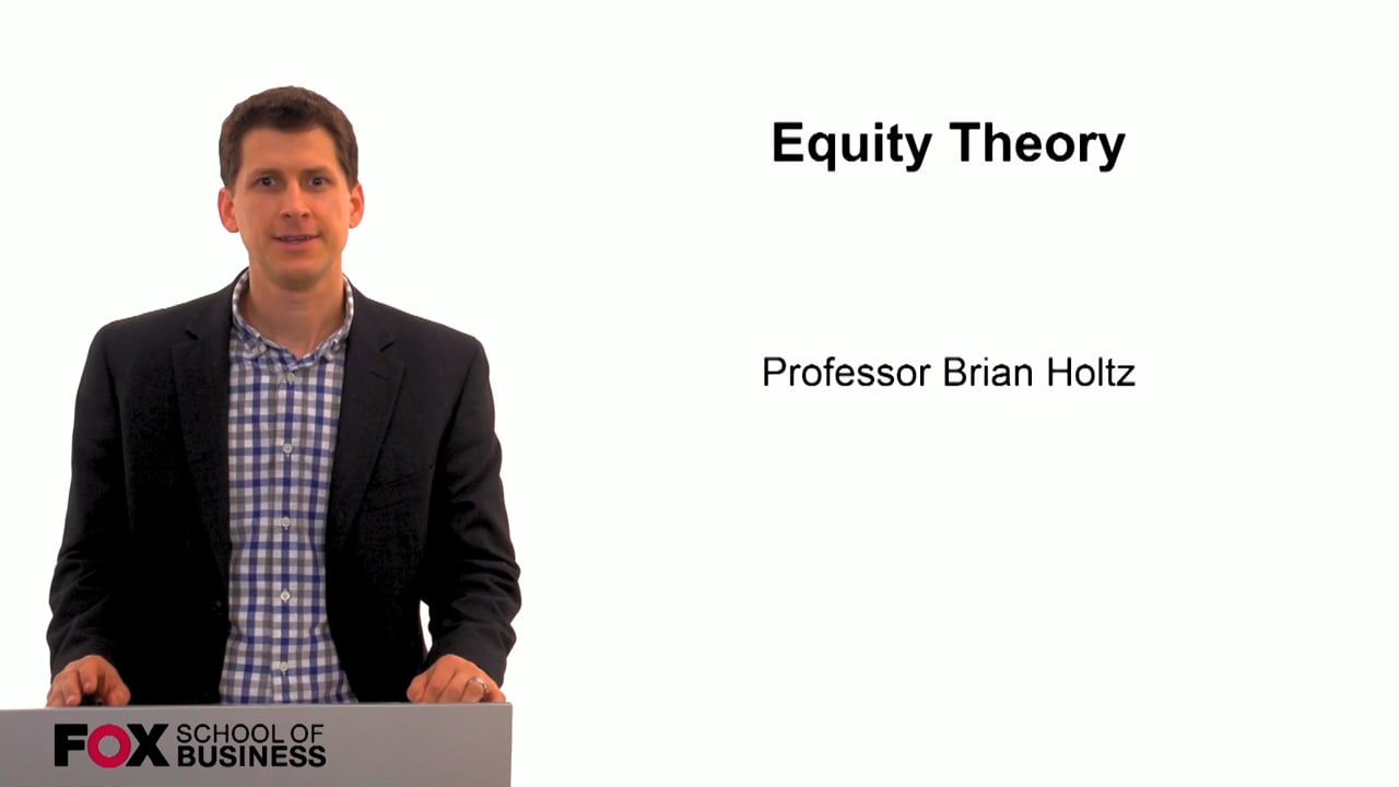 Equity Theory