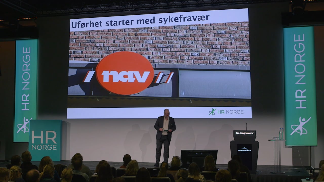 Åpning av konferansen Sykefravær og arbeidsmiljø 2020 - Even Bolstad
