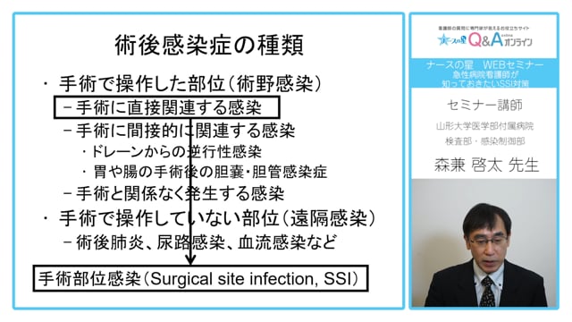 急性期病院看護師が知っておきたいSSI対策