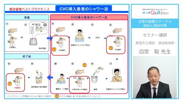 血管内留置カテーテル感染と感染対策