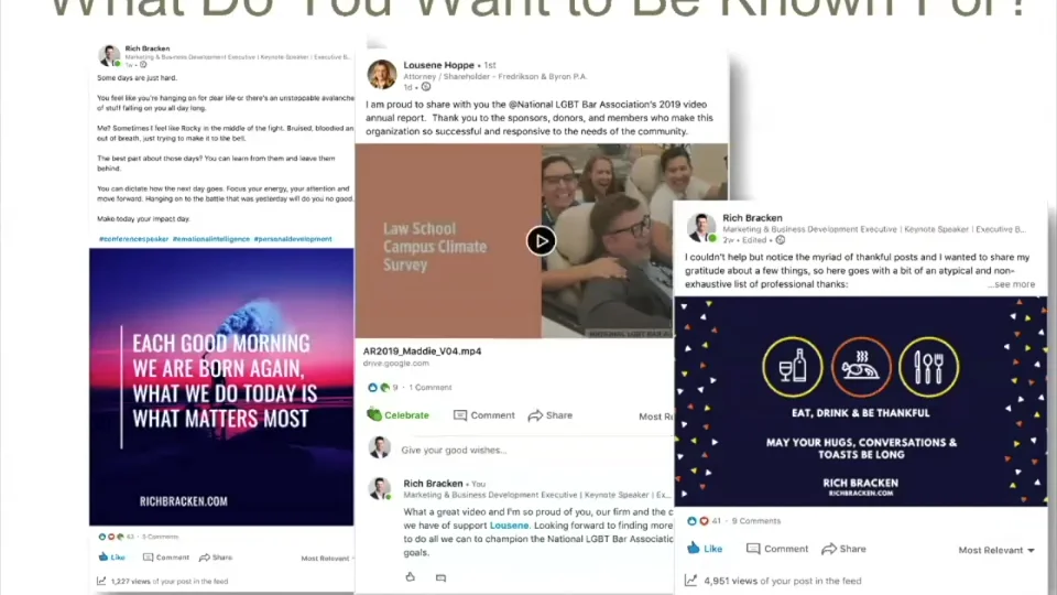 LinkedIn 201 - How to Build Your Personal Brand on Vimeo