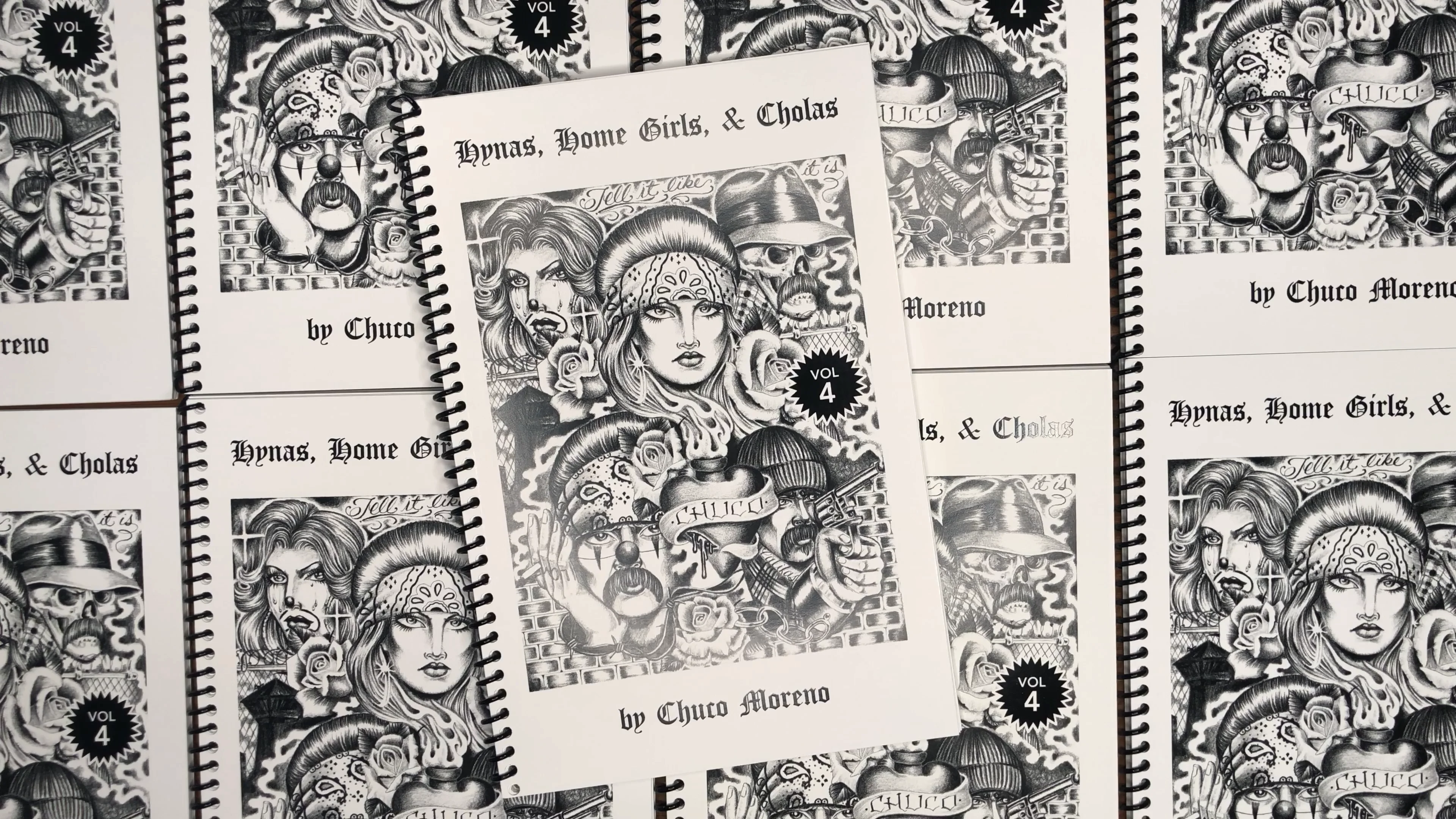 The Chuco - Sketchbook - Hynas, Home Girls & Cholas #2