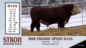 Lot #8145 - SHR PRAIRIE XPERT 8145