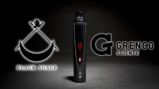 Вапорайзер портативный Grenco Science G Pro Herbal Vaporizer black scale (Джи Про блэк скейл)
