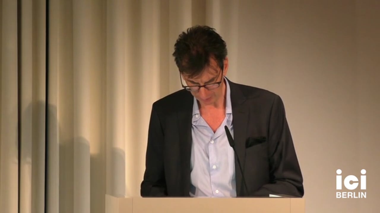 Talk by Peter E. Gordon
