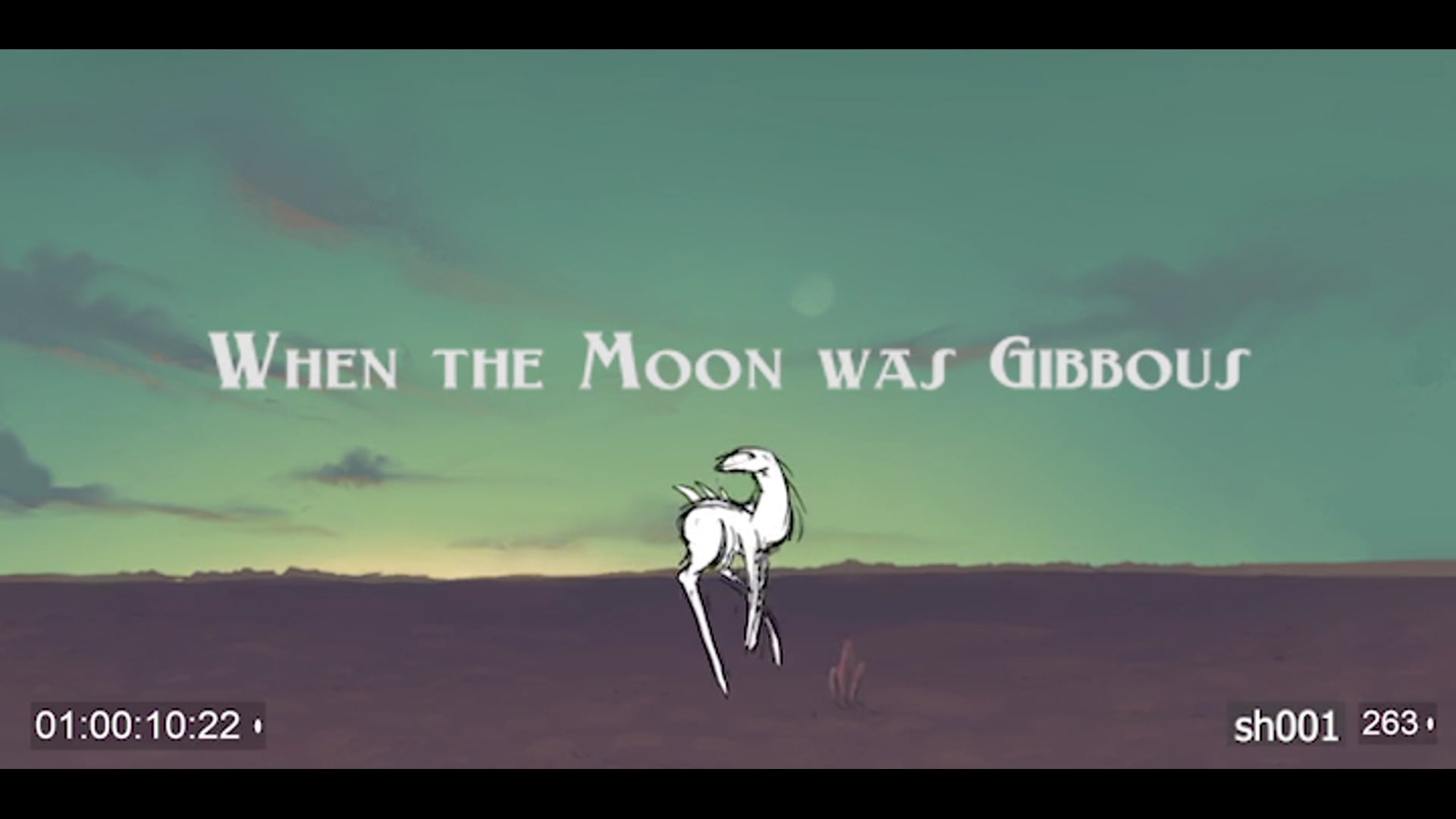 When the Moon was Gibbous | Animatic
