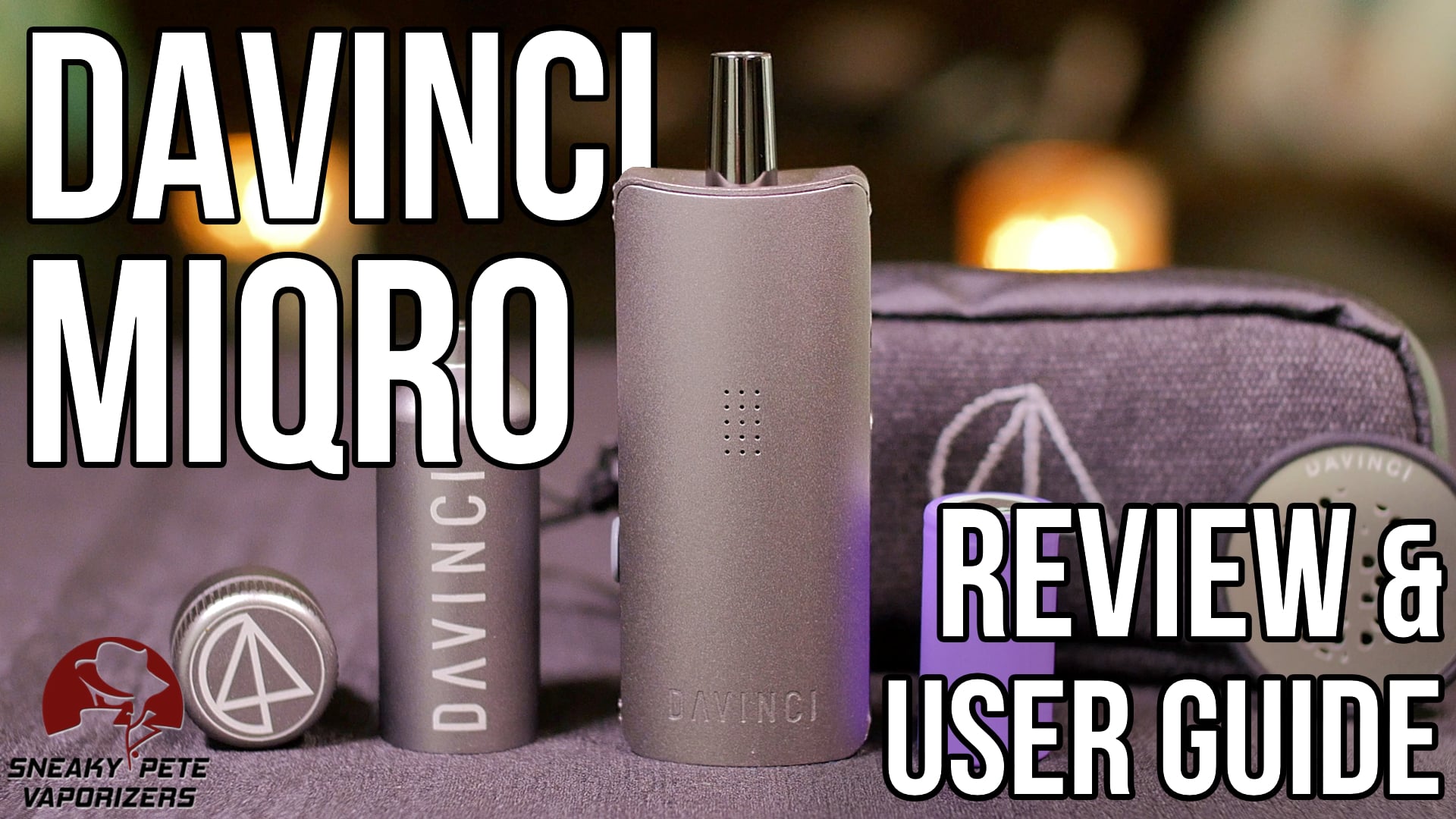 DaVinci MIQRO Review | An Ultra Portable Personal Vape That Performs |  Sneaky Pete's Vaporizer Reviews