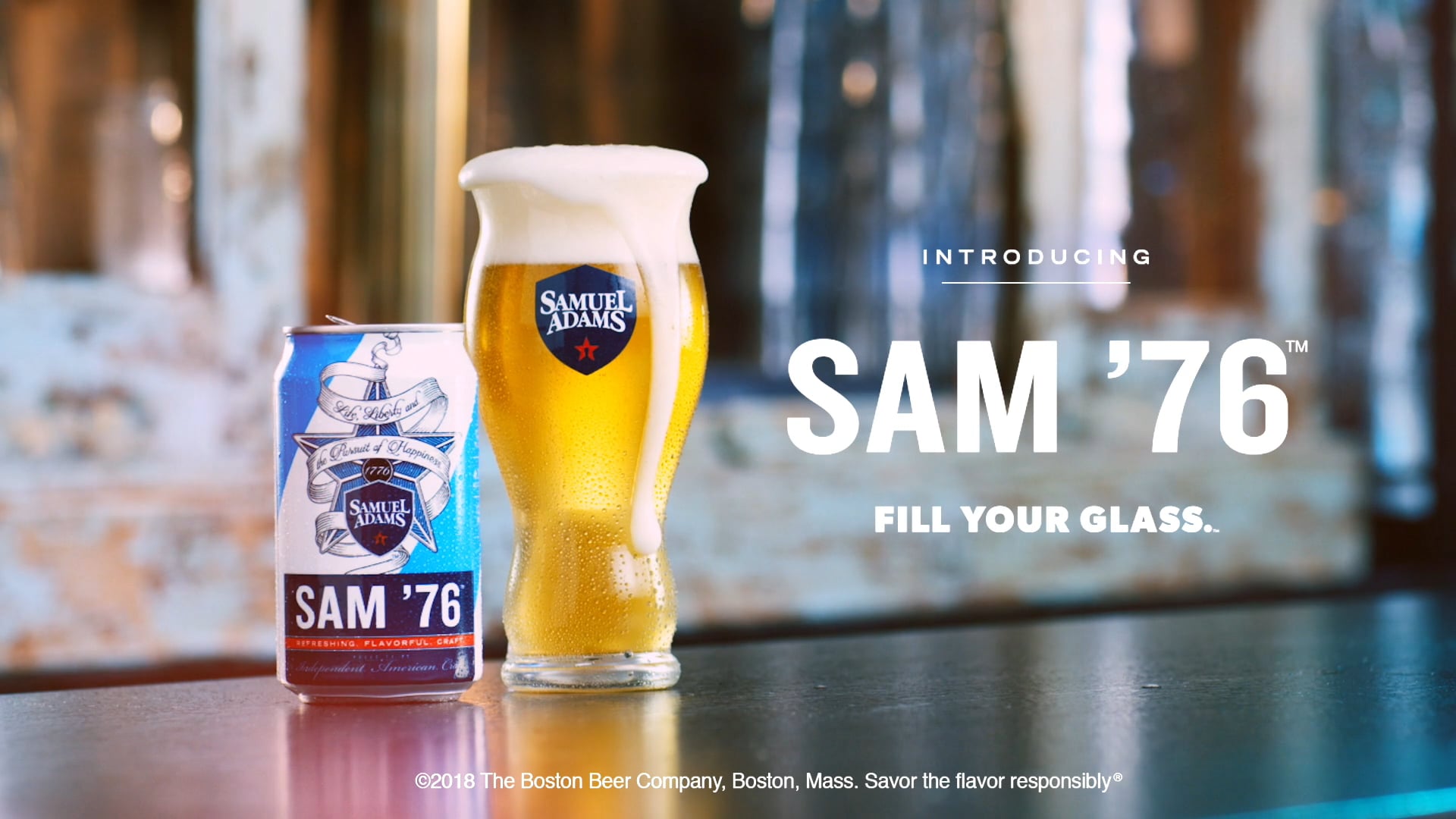 SAM ADAMS 76 Kickoff