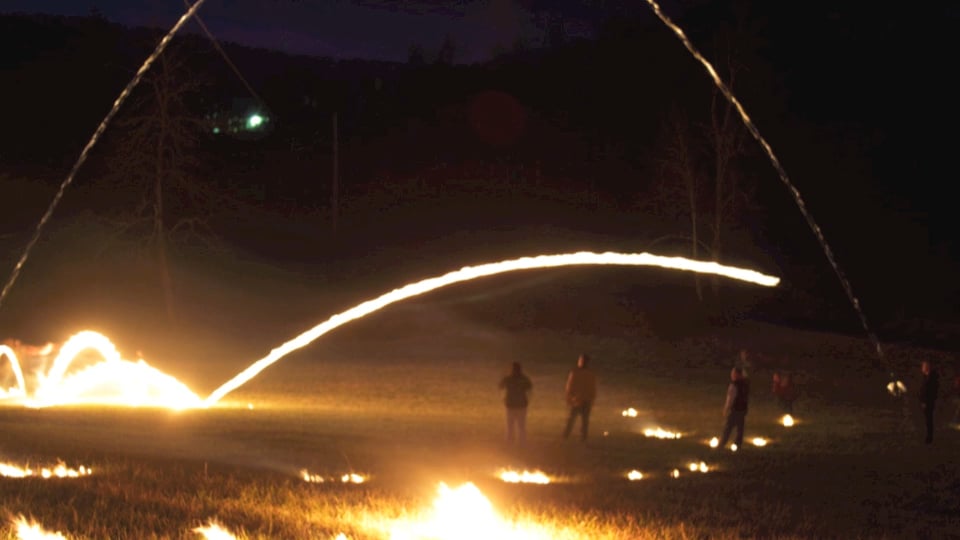 Fireballing in Appalacian Mountians on Vimeo