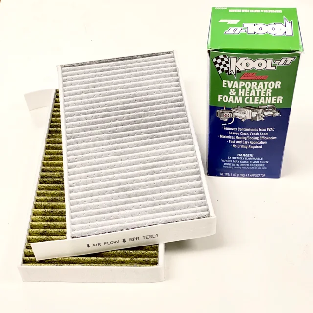 Model 3 & Y Cabin Filters & EVAP Cleaning Kit