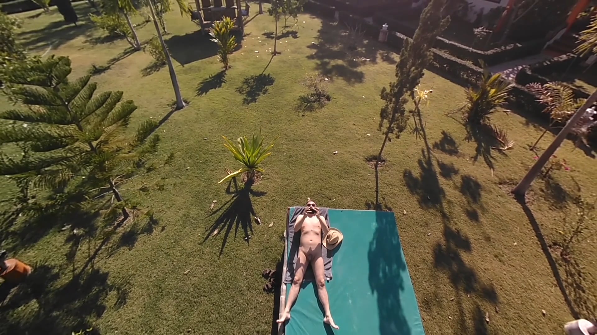 Naked drone shots