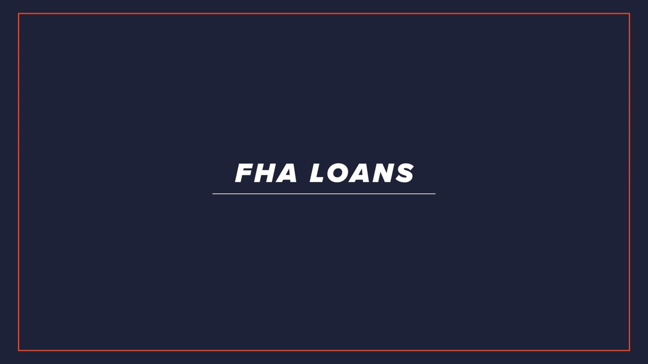 Secure One Capital - FHA Loans