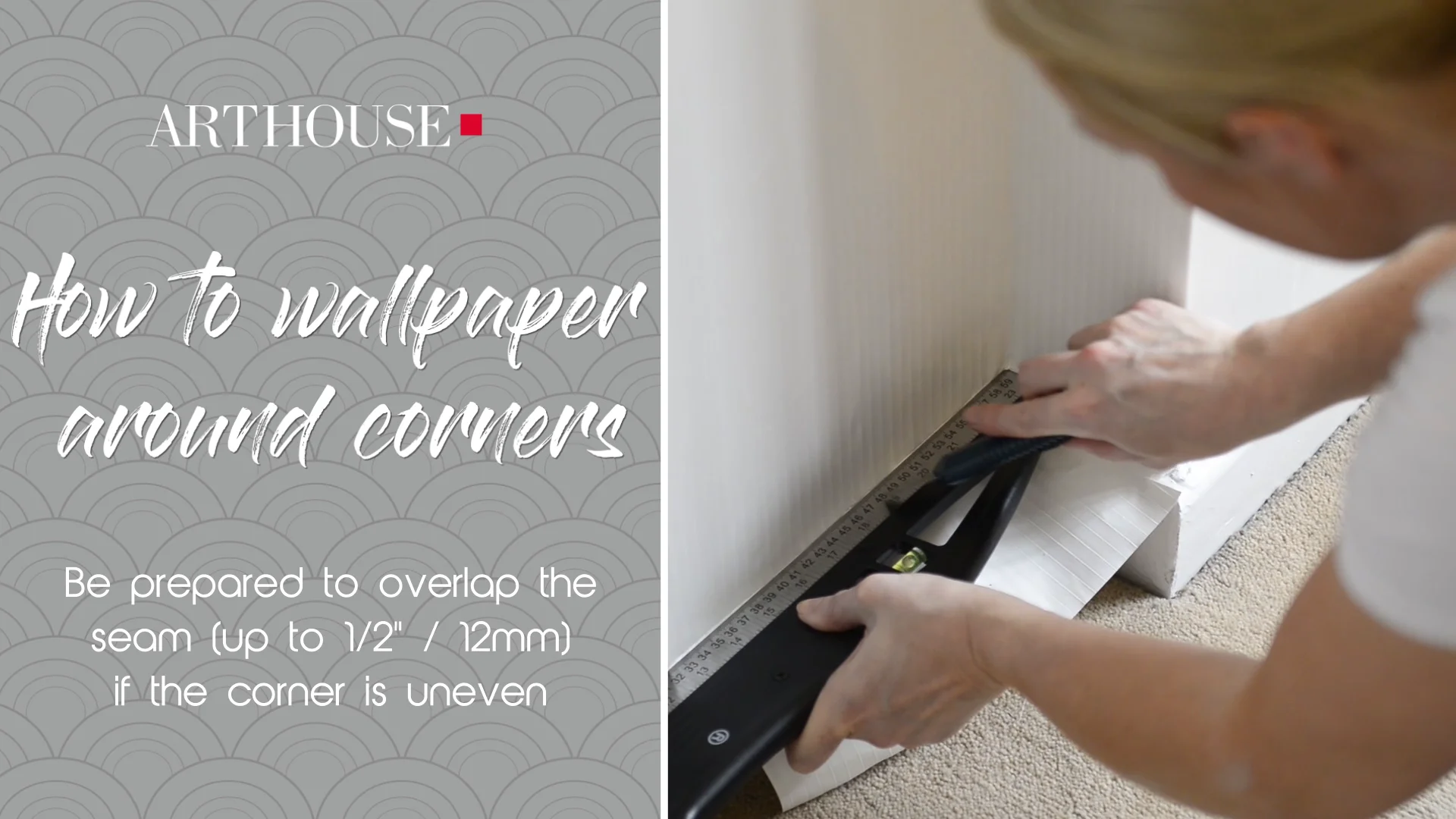 How to wallpaper around corners on Vimeo