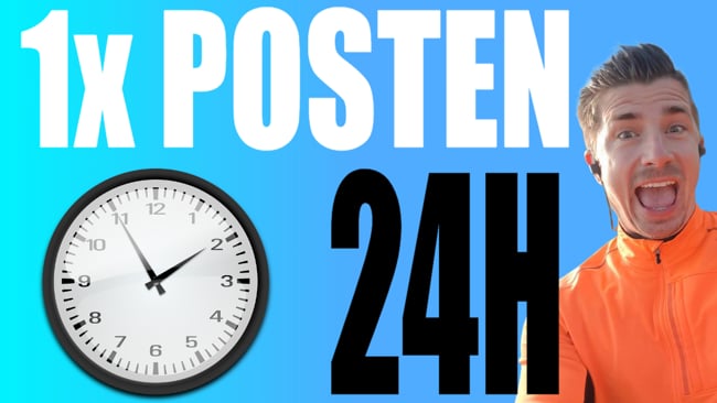 Soll man innerhalb von 24 Stunden nur 1x posten?