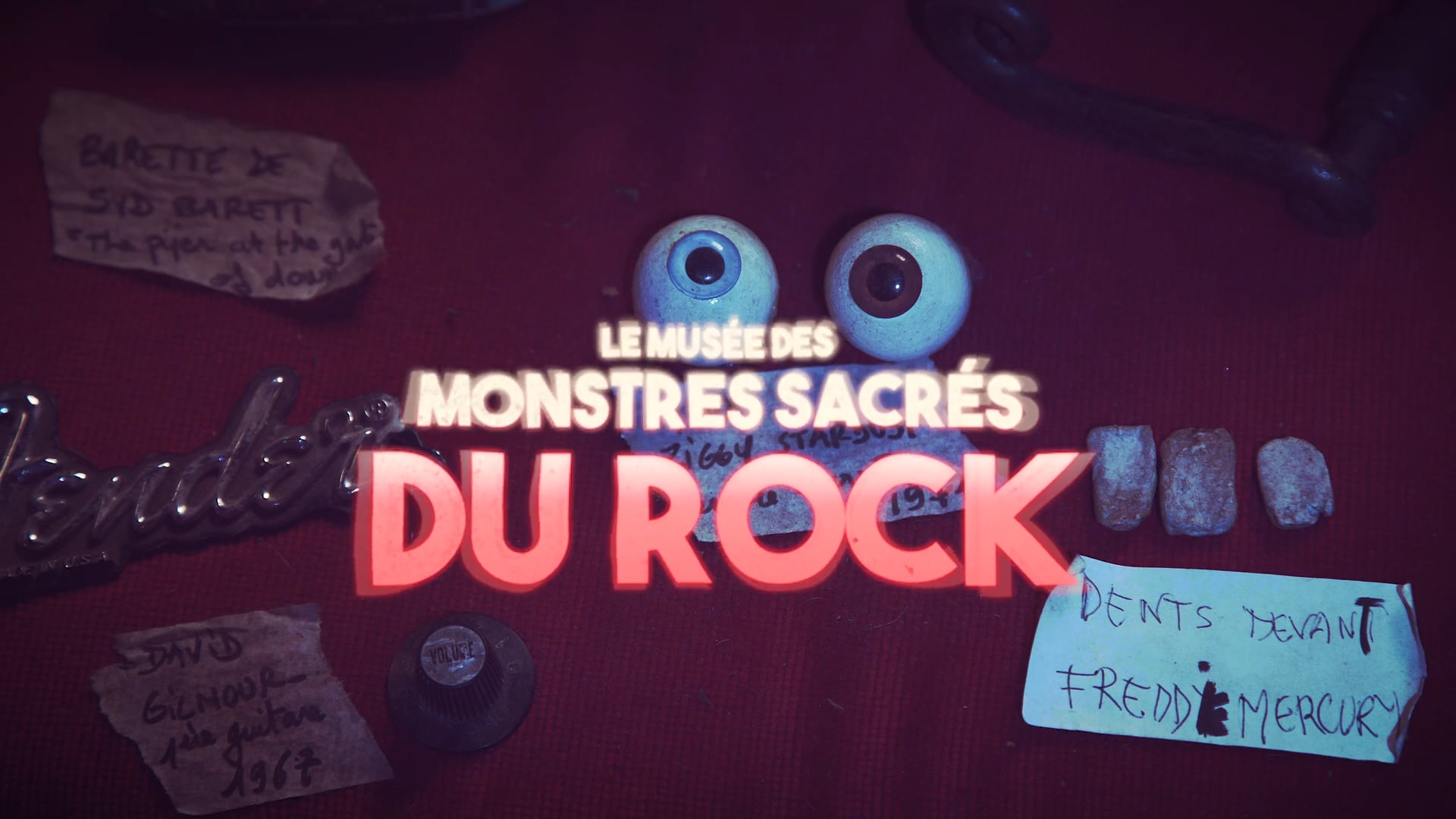 Teaser "Le Musée Des Monstres Sacrés Du Rock"