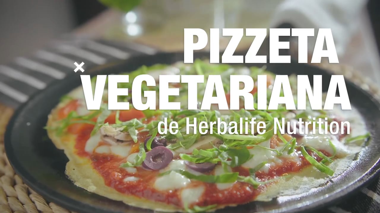 Herbalife - Receta: Pizzeta Vegetariana on Vimeo