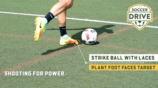 Striking the outlet ball soccer drills