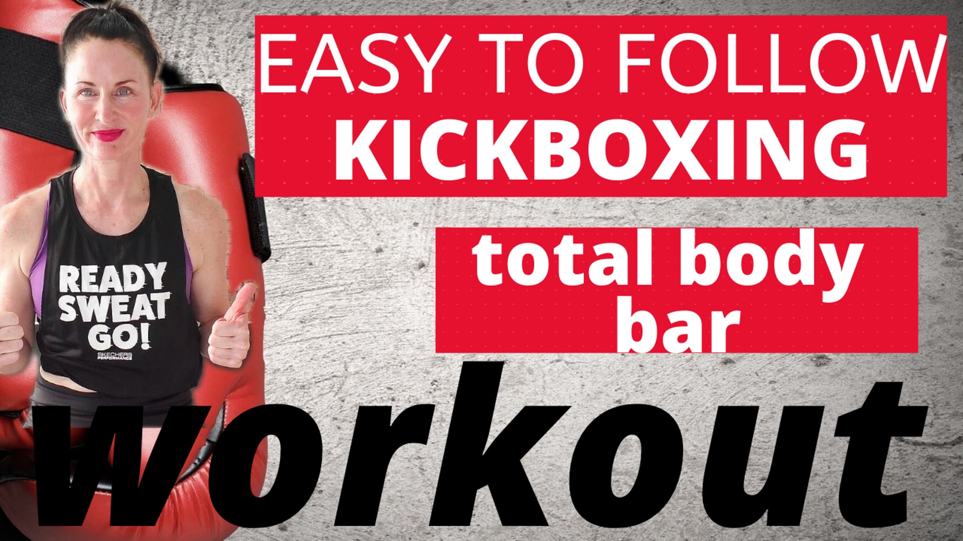 45 MINUTE WORKOUT | CARDIO KICKBOXING & TOTAL BODY BAR ROUTINE | EASY TO FOLLOW MOVES | BODY SCULPT