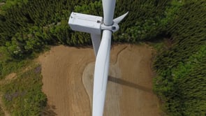 Drones Toronto - GE Wind Turbine Inspection Clean crisp climb to top